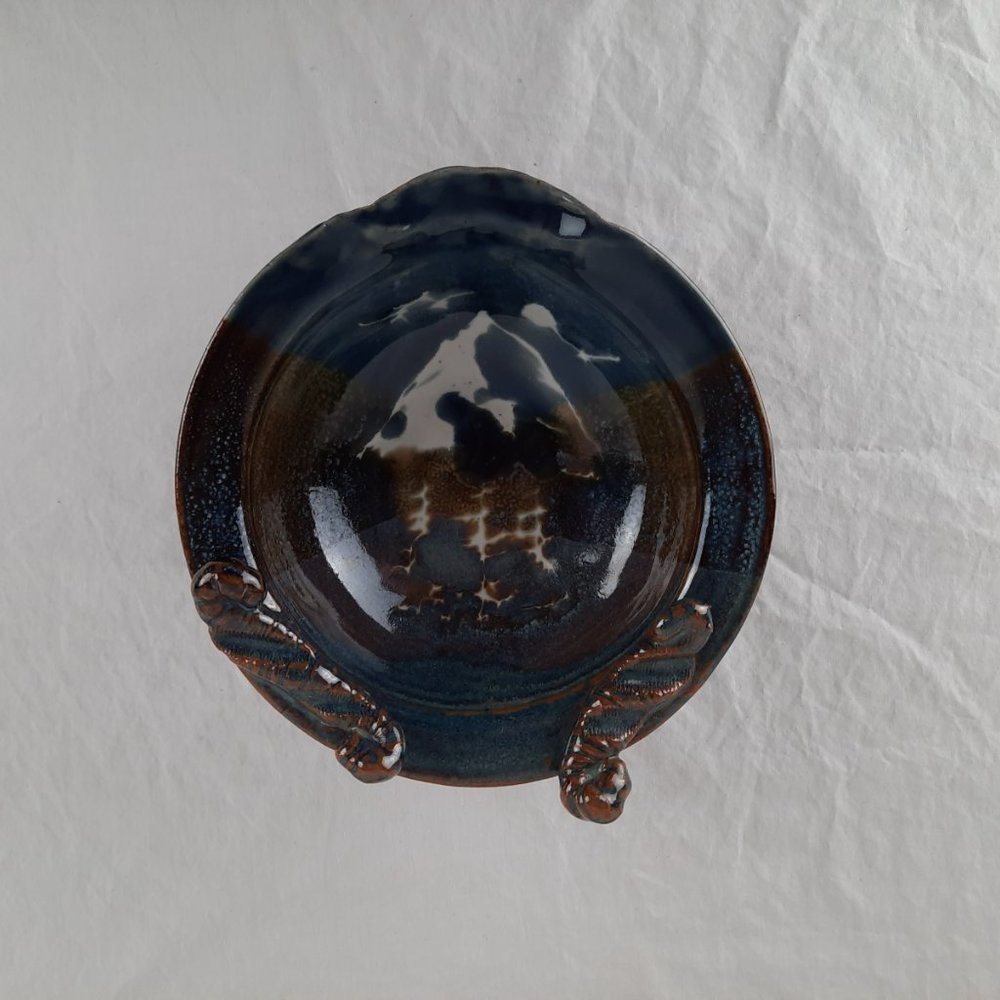 Beautiful Vintage David Hough Pottery Bowl - Hand-crafted in Oregon